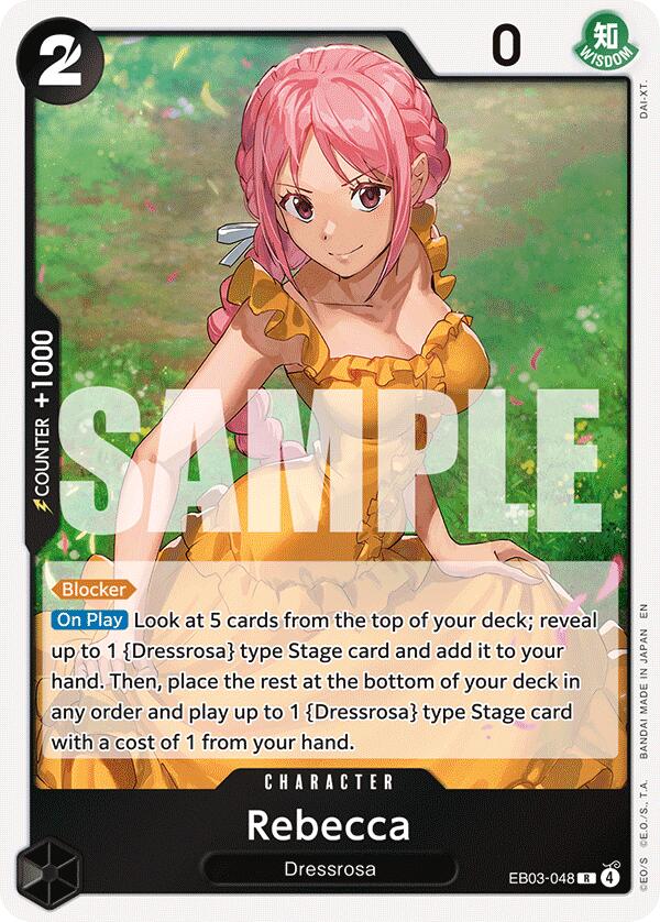 Rebecca [Extra Booster: One Piece Heroines Edition] | Card Merchant Takapuna