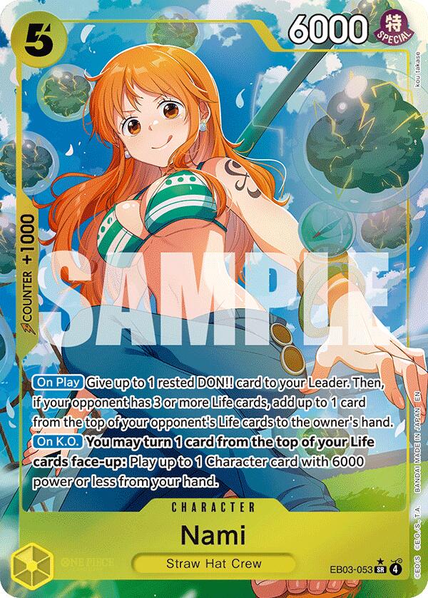 Nami (Alternate Art) [Extra Booster: One Piece Heroines Edition] | Card Merchant Takapuna