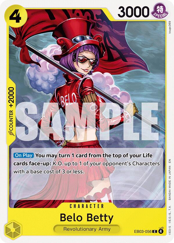 Belo Betty [Extra Booster: One Piece Heroines Edition] | Card Merchant Takapuna