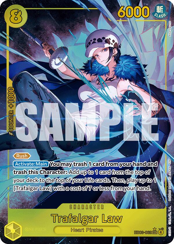 Trafalgar Law (Alternate Art) [Extra Booster: One Piece Heroines Edition] | Card Merchant Takapuna