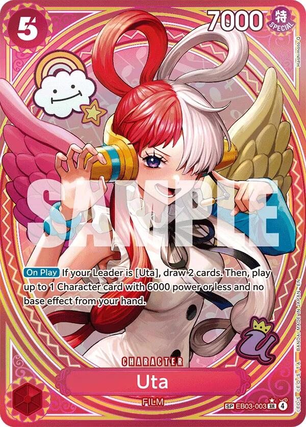Uta - 003 (SP) [Extra Booster: One Piece Heroines Edition] | Card Merchant Takapuna
