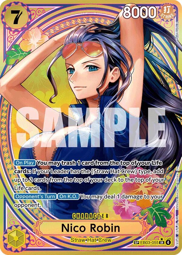 Nico Robin - 055 (SP) [Extra Booster: One Piece Heroines Edition] | Card Merchant Takapuna