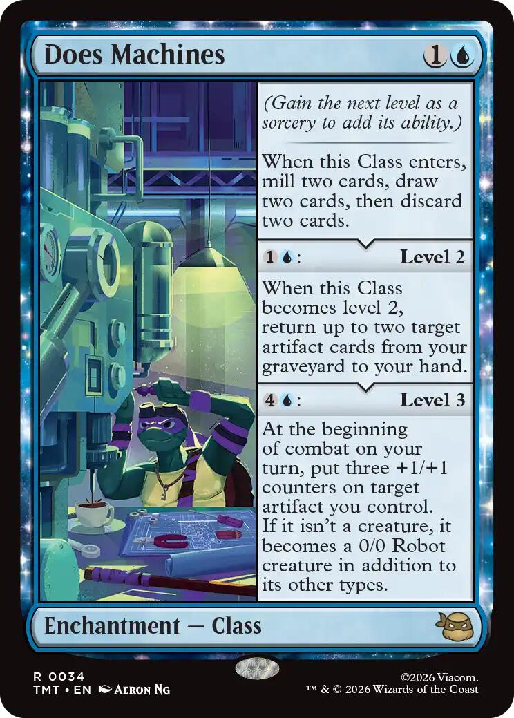 Does Machines [Teenage Mutant Ninja Turtles] | Card Merchant Takapuna