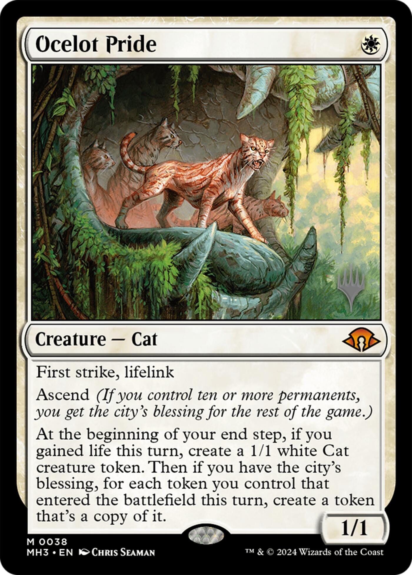Ocelot Pride [Lorwyn Eclipsed Promos] | Card Merchant Takapuna