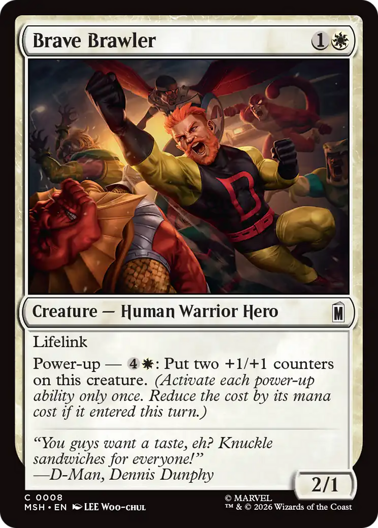 Brave Brawler [Marvel Super Heroes] | Card Merchant Takapuna