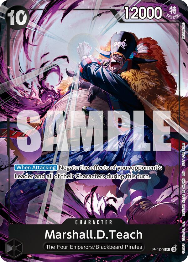 Marshall.D.Teach (Event Pack Vol. 8) [One Piece Promotion Cards] | Card Merchant Takapuna