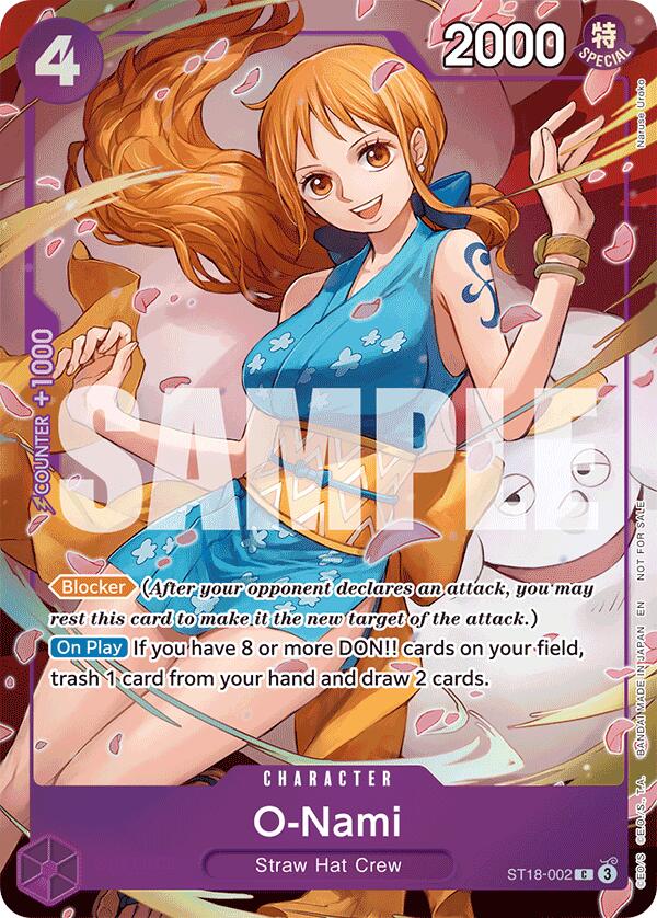 O-Nami (ST18-002) [Starter Deck: Film Edition] | Card Merchant Takapuna
