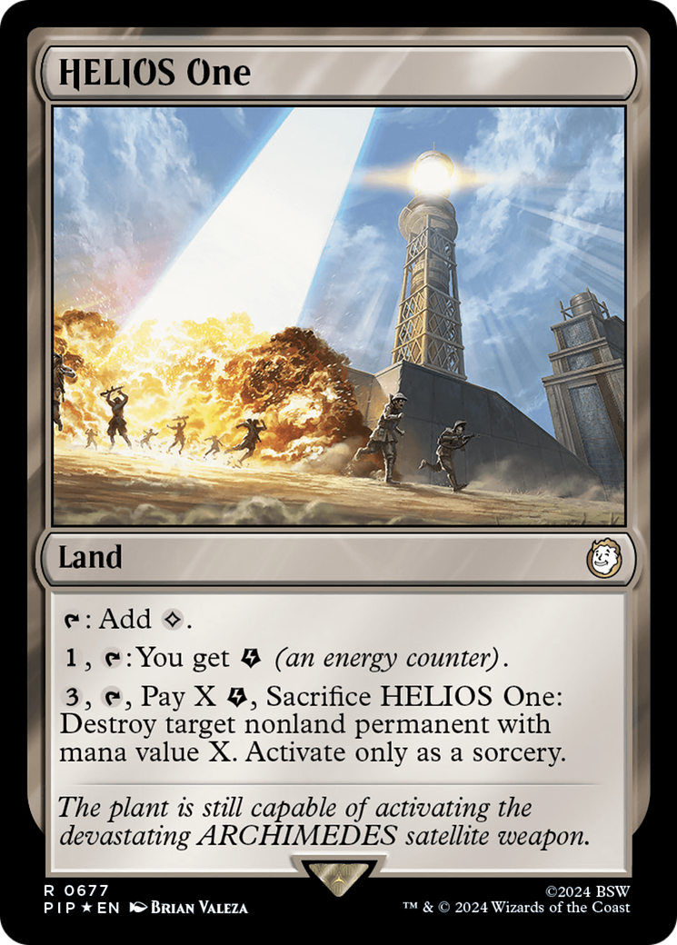 HELIOS One (Surge Foil) [Fallout] | Card Merchant Takapuna