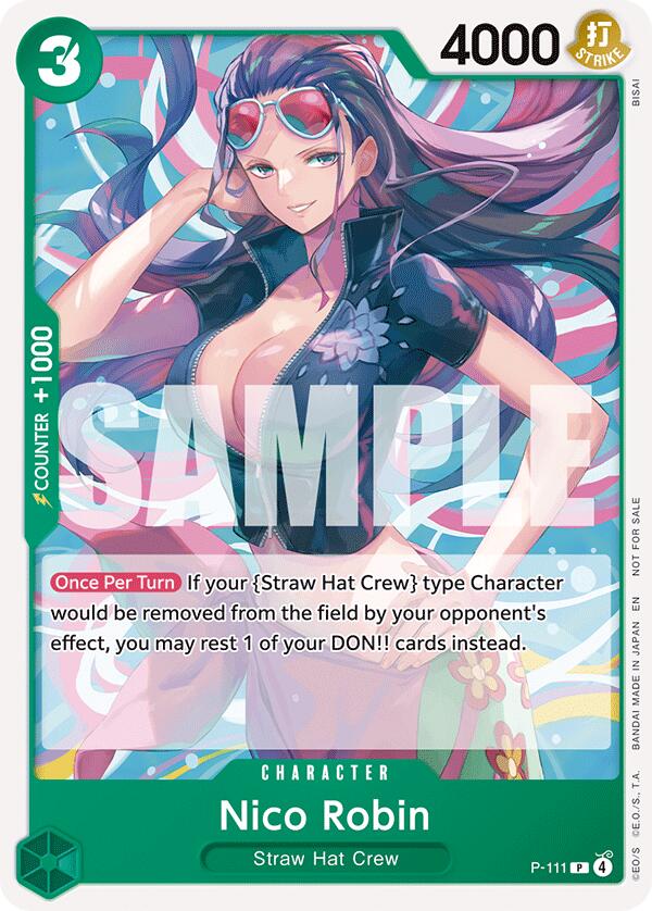 Nico Robin (Heroines Battle Pack) [One Piece Promotion Cards] | Card Merchant Takapuna