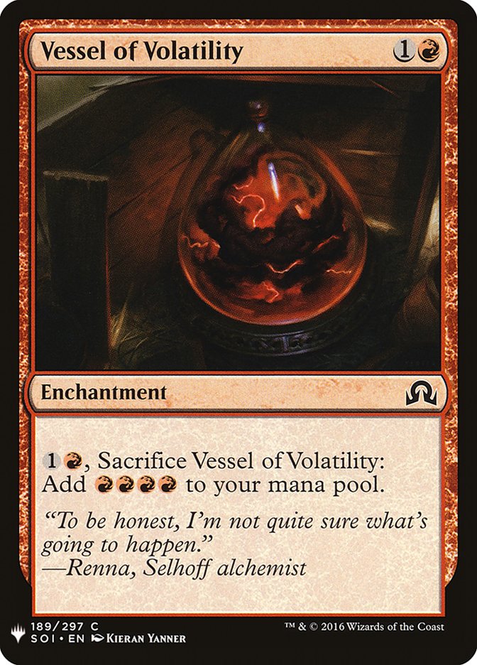 Vessel of Volatility [Mystery Booster] | Card Merchant Takapuna
