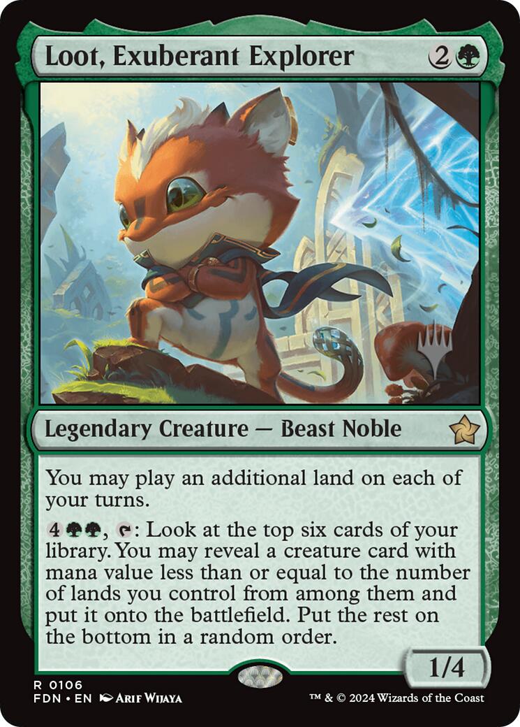 Loot, Exuberant Explorer [Lorwyn Eclipsed Promos] | Card Merchant Takapuna