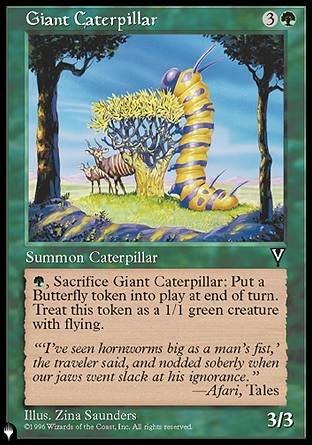 Giant Caterpillar [The List] | Card Merchant Takapuna