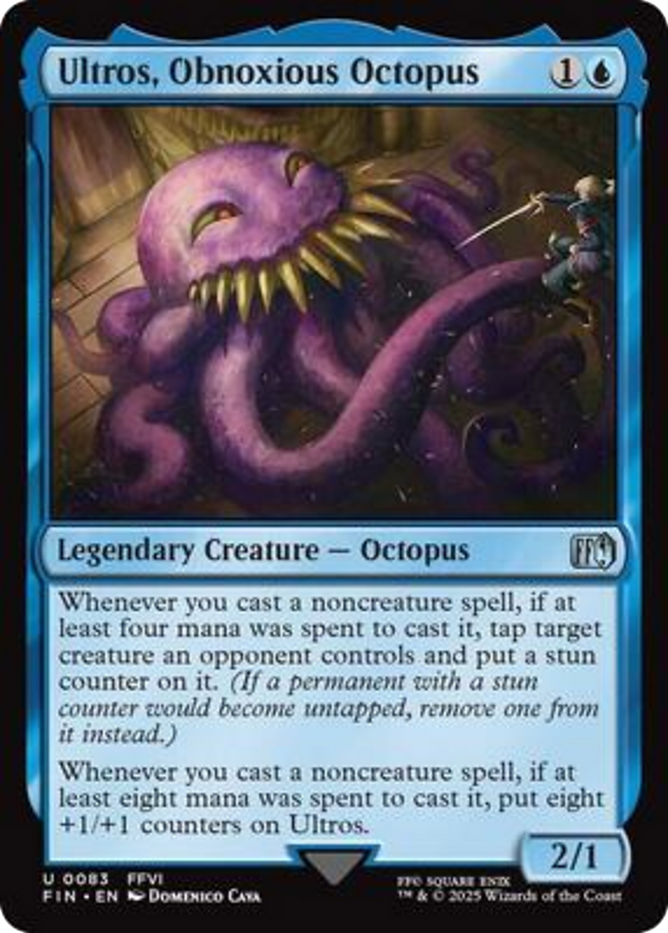Ultros, Obnoxious Octopus [FINAL FANTASY] | Card Merchant Takapuna