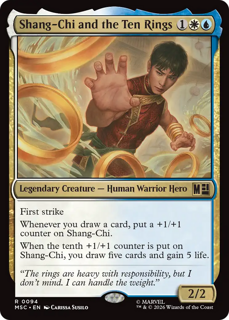 Shang-Chi and the Ten Rings [Marvel Super Heroes Commander] | Card Merchant Takapuna