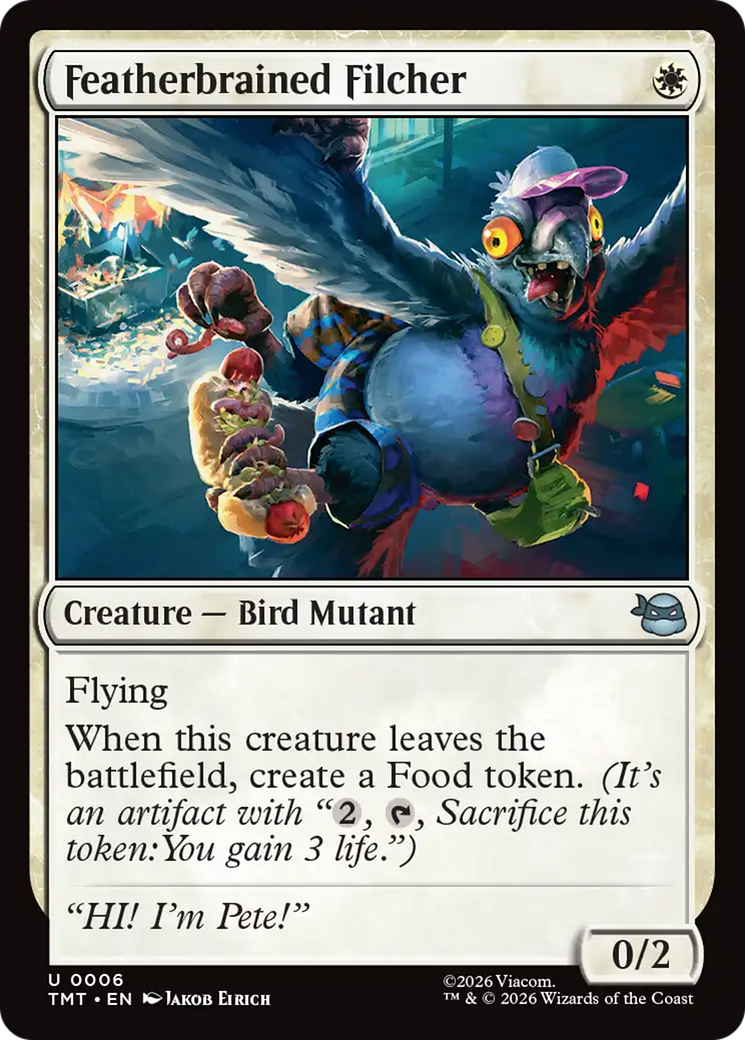 Featherbrained Filcher [Teenage Mutant Ninja Turtles] | Card Merchant Takapuna