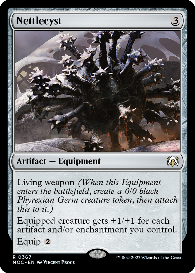 Nettlecyst [March of the Machine Commander] | Card Merchant Takapuna