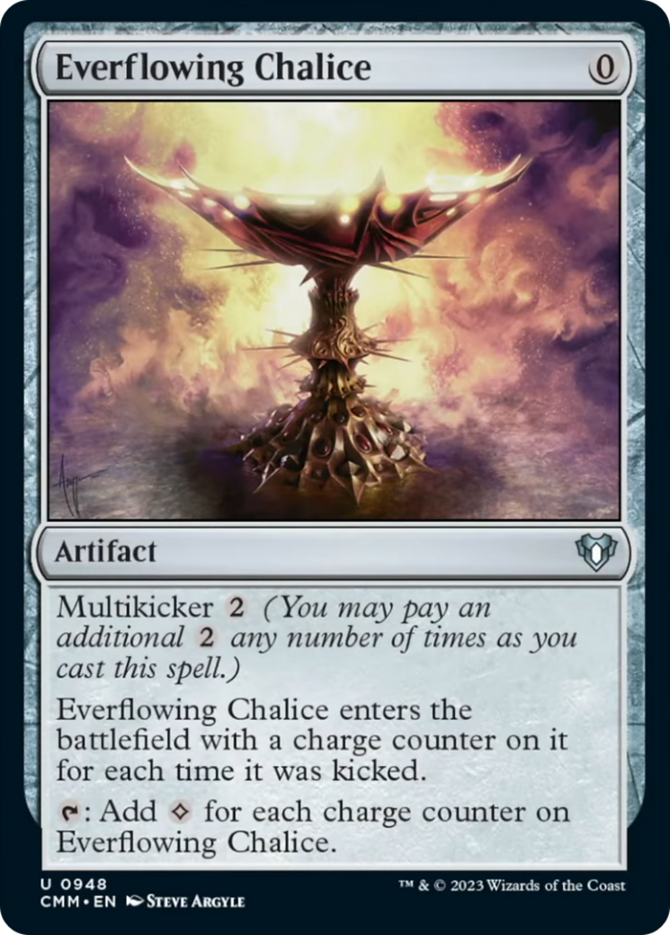 Everflowing Chalice [Commander Masters] | Card Merchant Takapuna