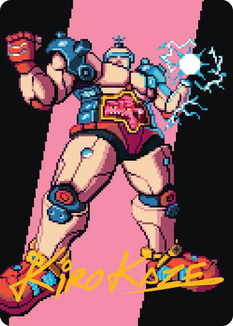 Krang, the All-Powerful Art Card (Gold-Stamped Signature) [Teenage Mutant Ninja Turtles Art Series] | Card Merchant Takapuna