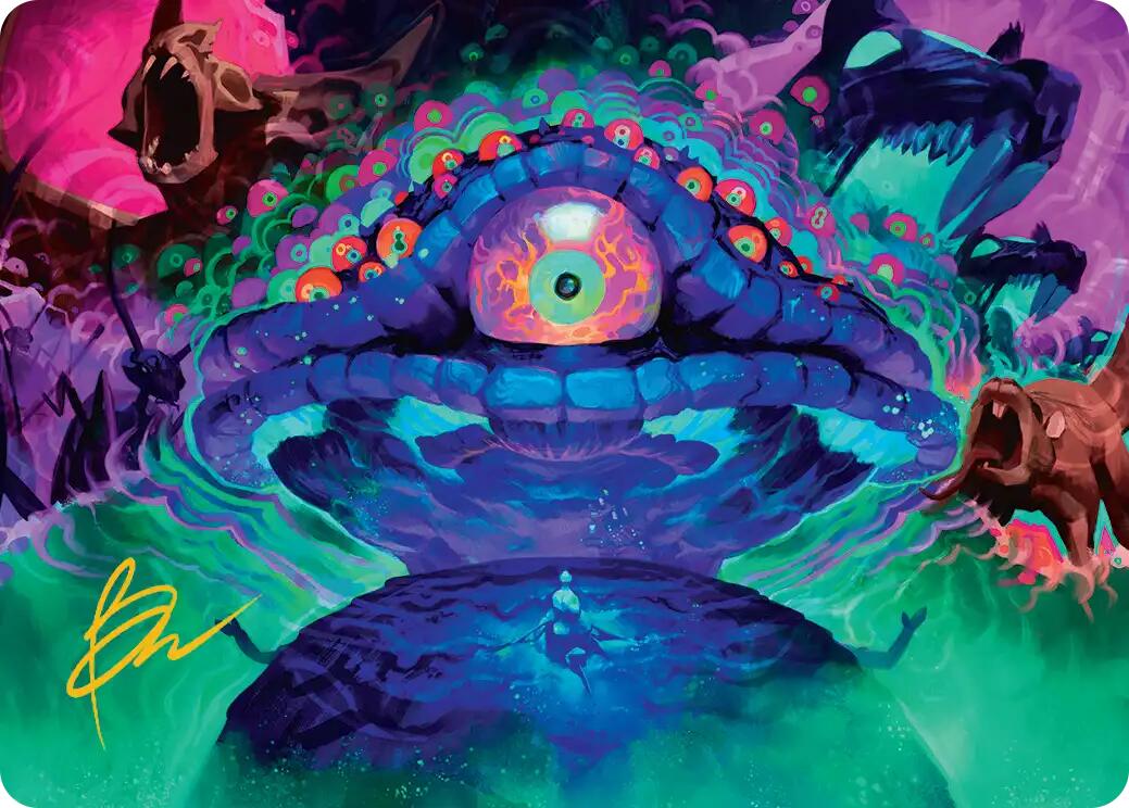 Humongous Fungus Art Card (Gold-Stamped Signature) [Teenage Mutant Ninja Turtles Art Series] | Card Merchant Takapuna