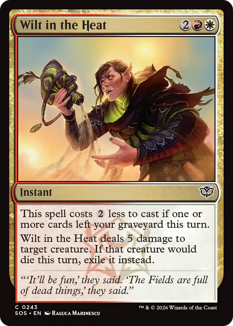 Wilt in the Heat [Secrets of Strixhaven] | Card Merchant Takapuna