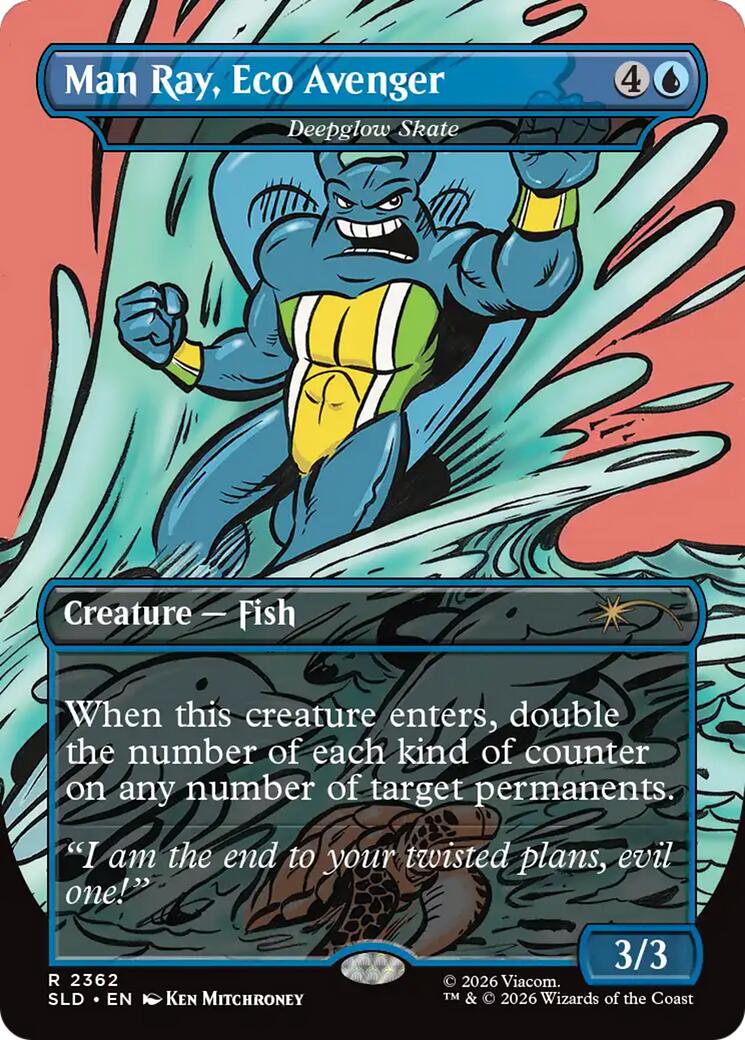 Man Ray, Eco Avenger - Deepglow Skate [Secret Lair Drop Series] | Card Merchant Takapuna