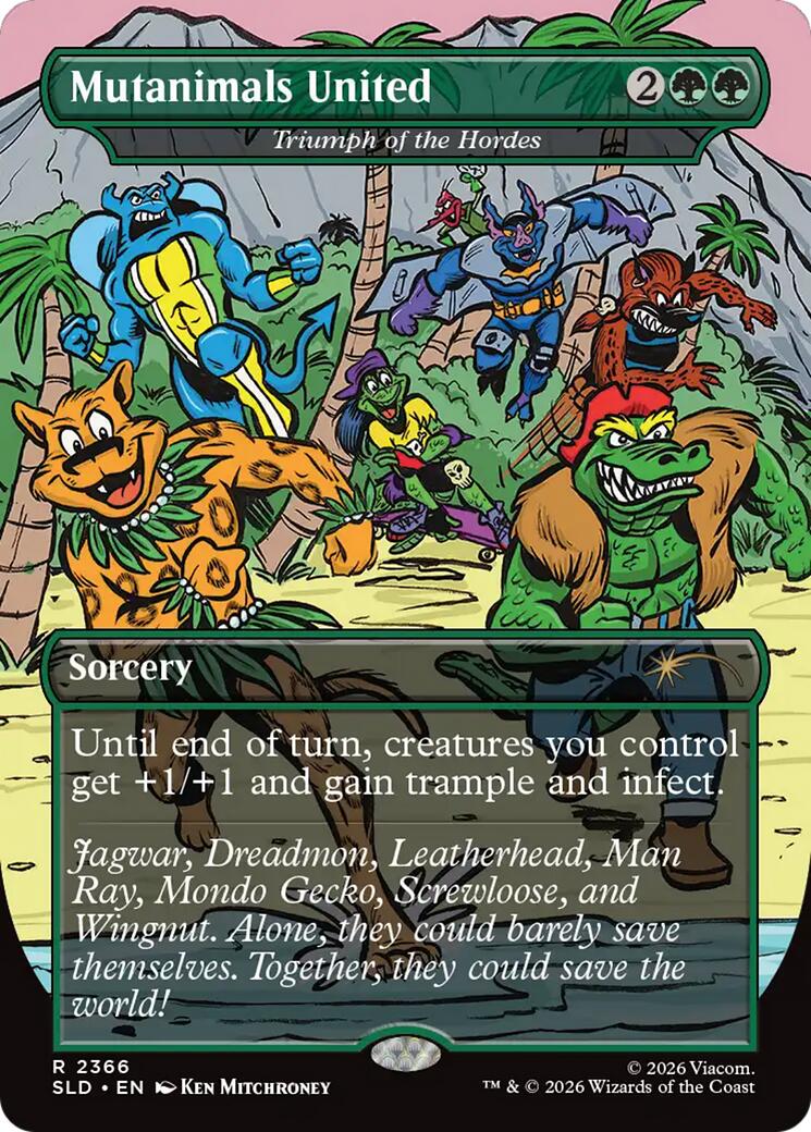 Mutanimals United - Triumph of the Hordes [Secret Lair Drop Series] | Card Merchant Takapuna
