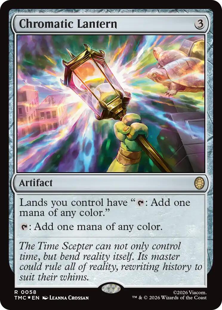 Chromatic Lantern (Surge Foil) [Teenage Mutant Ninja Turtles Commander] | Card Merchant Takapuna