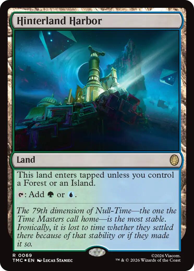 Hinterland Harbor (Surge Foil) [Teenage Mutant Ninja Turtles Commander] | Card Merchant Takapuna