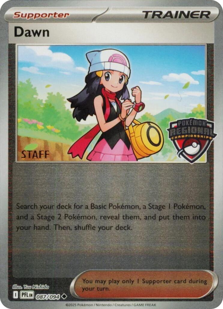 Dawn (087/094) (Regional Championship) [Staff] [League & Championship Cards] | Card Merchant Takapuna