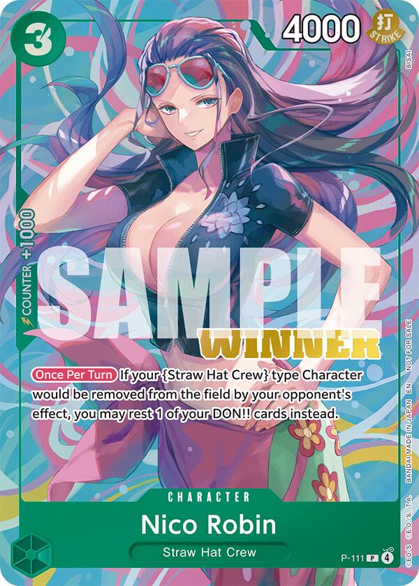 Nico Robin (Heroines Battle Winner Pack) [One Piece Promotion Cards] | Card Merchant Takapuna