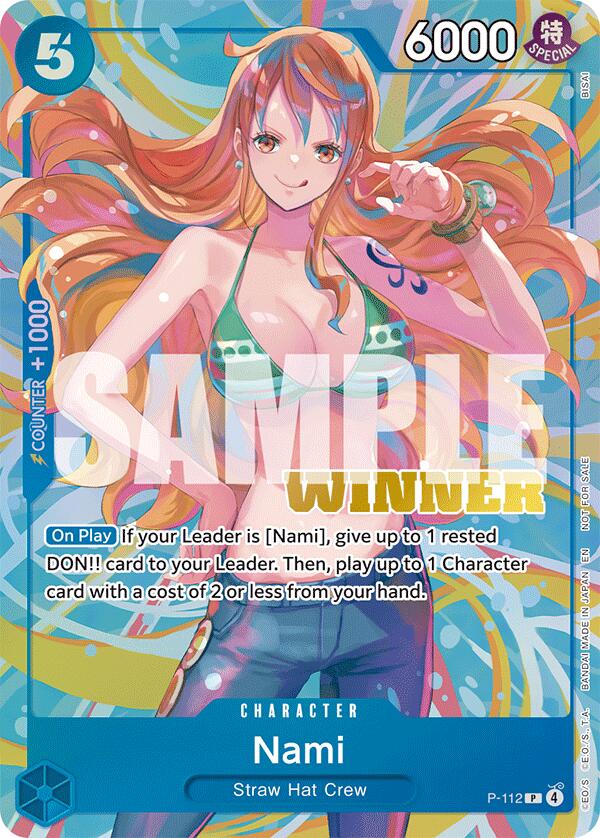 Nami (Heroines Battle Winner Pack) [One Piece Promotion Cards] | Card Merchant Takapuna