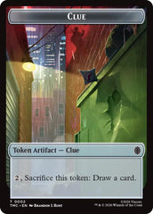 Clue // Rat Double-Sided Token [Teenage Mutant Ninja Turtles Commander Tokens] | Card Merchant Takapuna