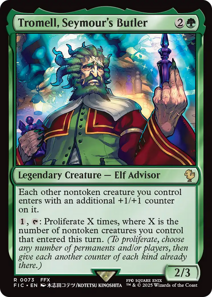 Tromell, Seymour's Butler [FINAL FANTASY Commander] | Card Merchant Takapuna
