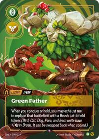 Ivern - Green Father [Unleashed] | Card Merchant Takapuna