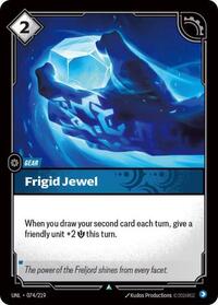 Frigid Jewel [Unleashed] | Card Merchant Takapuna