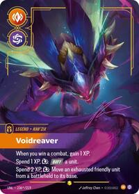 Kha'Zix - Voidreaver (Signature) [Unleashed] | Card Merchant Takapuna