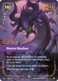 Baron Nashor (Alternate Art) [Unleashed] | Card Merchant Takapuna