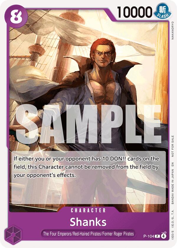 Shanks (Tournament Pack 2026 Vol. 2) [One Piece Promotion Cards] | Card Merchant Takapuna