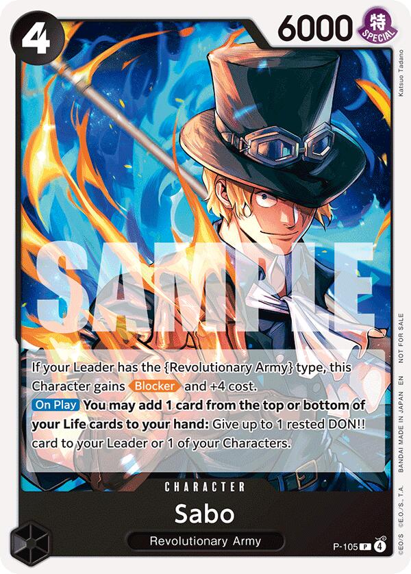 Sabo (Tournament Pack 2026 Vol. 2) [One Piece Promotion Cards] | Card Merchant Takapuna