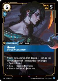 Hwei - Brooding Painter [Unleashed] | Card Merchant Takapuna