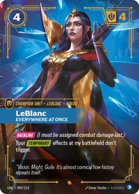 LeBlanc - Everywhere At Once [Unleashed] | Card Merchant Takapuna