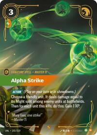 Alpha Strike [Unleashed] | Card Merchant Takapuna