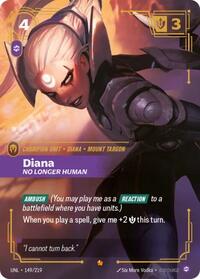 Diana - No Longer Human [Unleashed] | Card Merchant Takapuna