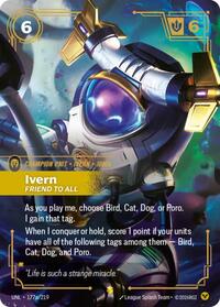 Ivern - Friend to All (Alternate Art) [Unleashed] | Card Merchant Takapuna