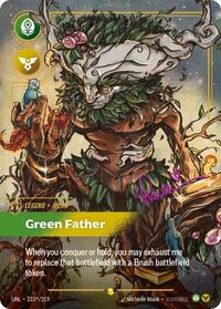 Ivern - Green Father (Signature) [Unleashed] | Card Merchant Takapuna