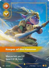 Poppy - Keeper of the Hammer (Overnumbered) [Unleashed] | Card Merchant Takapuna