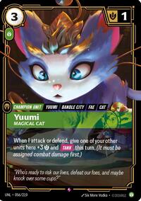 Yuumi - Magical Cat [Unleashed] | Card Merchant Takapuna