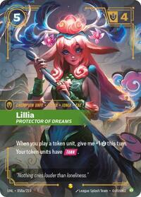 Lillia - Protector of Dreams (Alternate Art) [Unleashed] | Card Merchant Takapuna