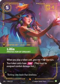 Lillia - Protector of Dreams [Unleashed] | Card Merchant Takapuna