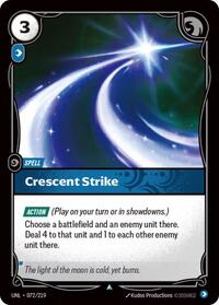 Crescent Strike [Unleashed] | Card Merchant Takapuna